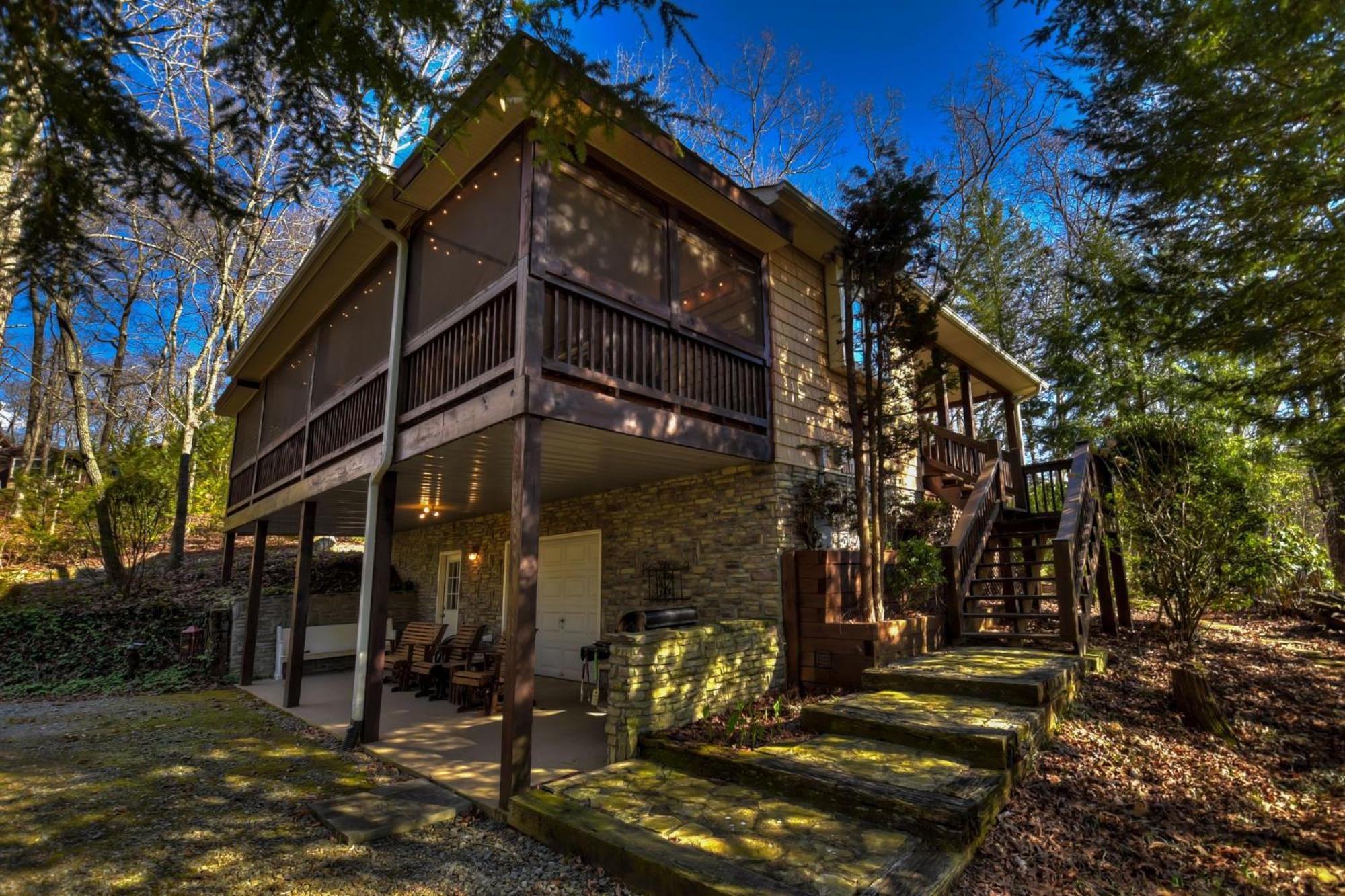 Southern Living Cottage Cozy Up By The Fire Relax On The Porch And Enjoy Peaceful Surroundings Blue Ridge Esterno foto