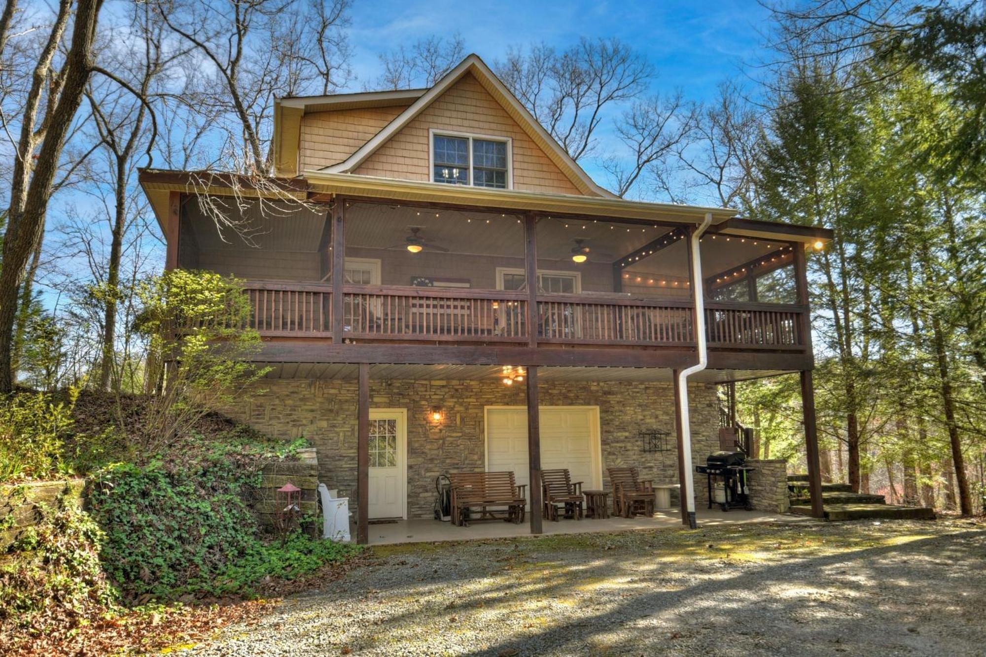 Southern Living Cottage Cozy Up By The Fire Relax On The Porch And Enjoy Peaceful Surroundings Blue Ridge Esterno foto